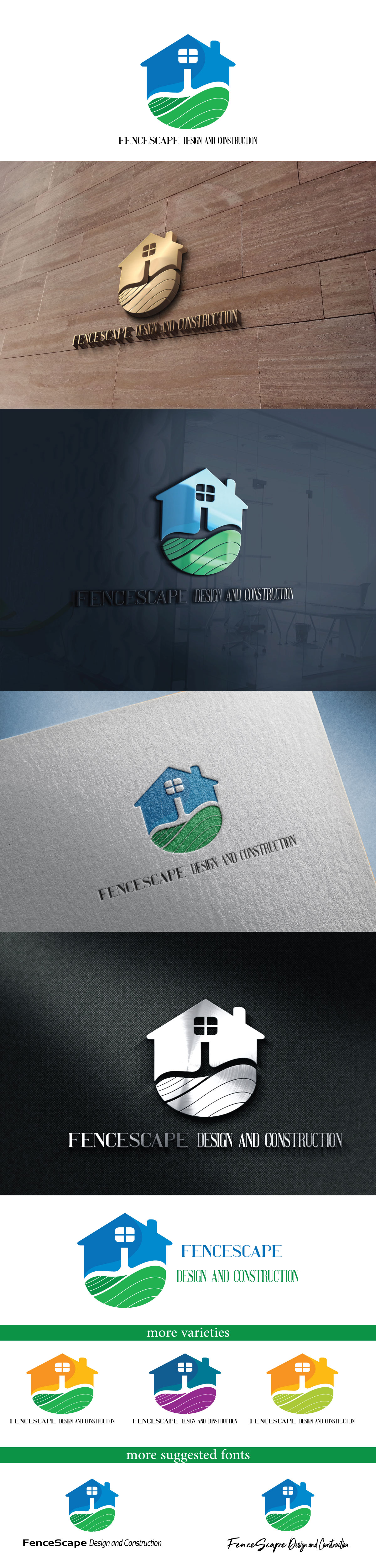 Logo Design by mohelsheikh for Fencescape | Design #21556600
