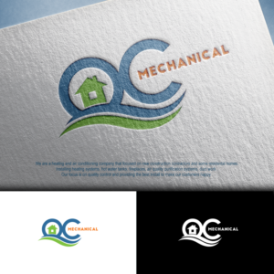 QC Mechanical | Logo Design by Mungbejotok