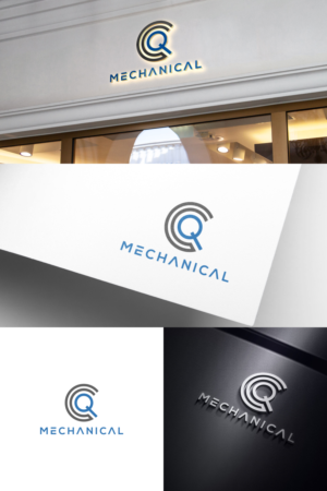 QC Mechanical | Logo Design by laba tiada henti