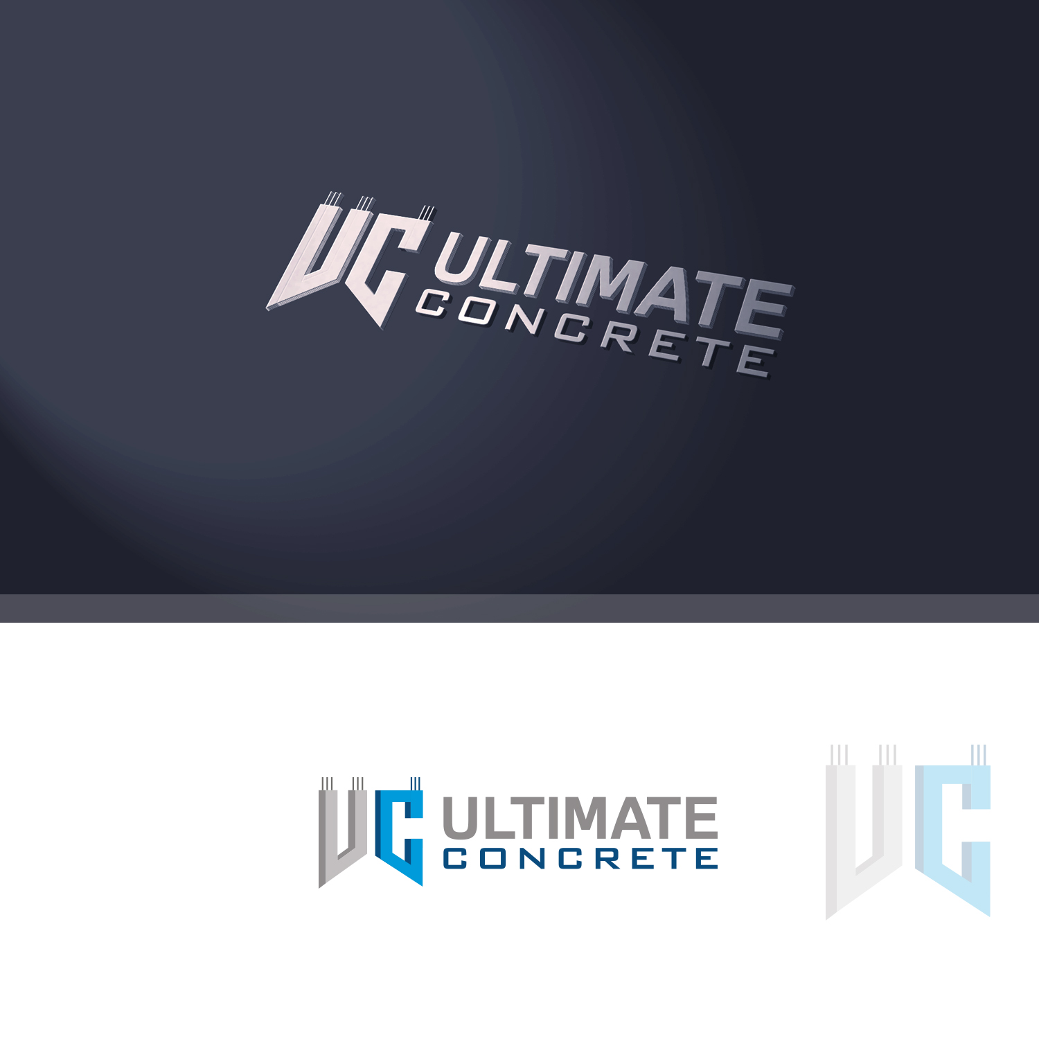 Logo Design by Maxo-Biz for Ultimate concrete constructions | Design #21543238