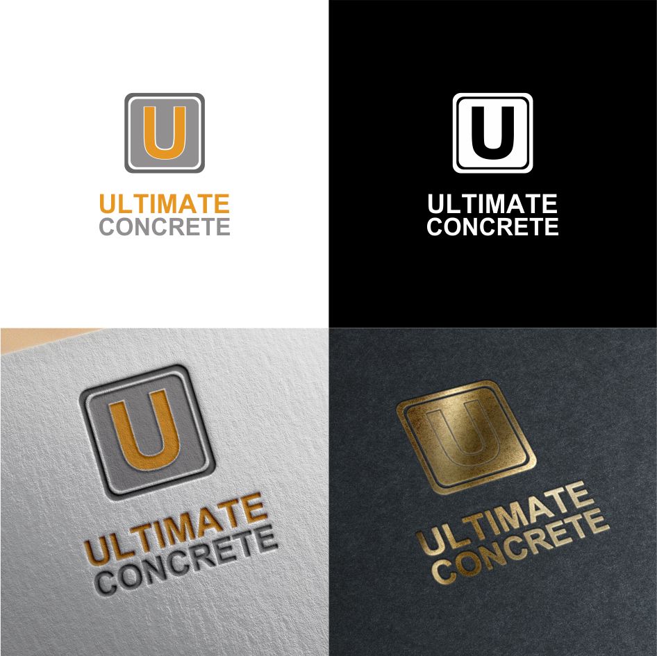 Logo Design by edo 5 for Ultimate concrete constructions | Design #21589227
