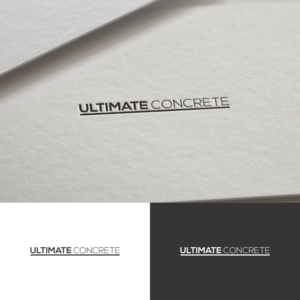 Logo Design by anggun diantorro 2 for Ultimate concrete constructions | Design: #21540133
