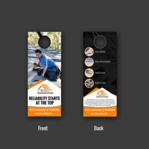 roofing door hanger  | Design de Flyer par Schöpfer