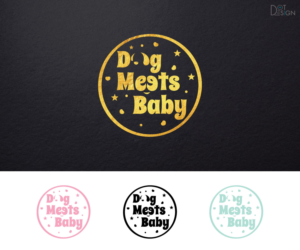 Dog Meets Baby | Logo Design by Dot Design 3