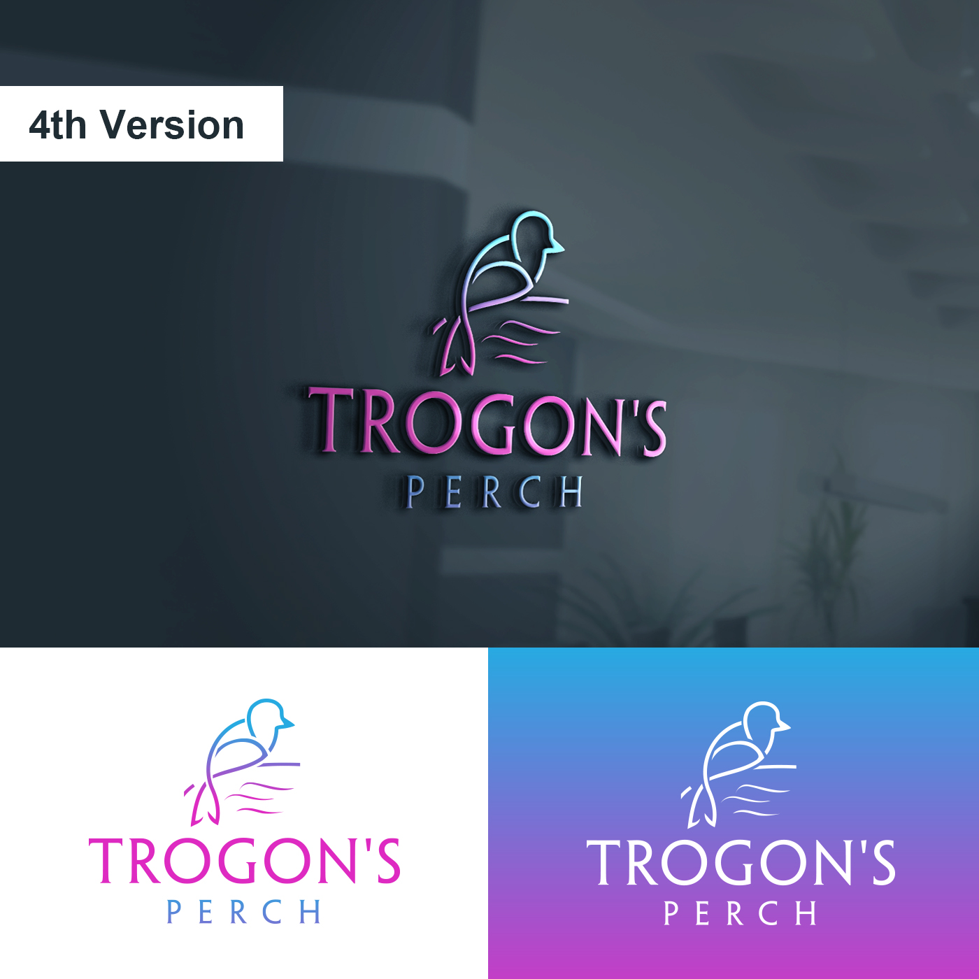 Logo Design by Maher Sh for Trogon Resorts, Inc | Design #21564277