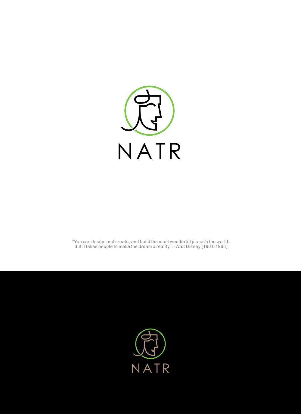 Diseño de Logo por mike edan para NATR Health & Beauty | Diseño #21571121