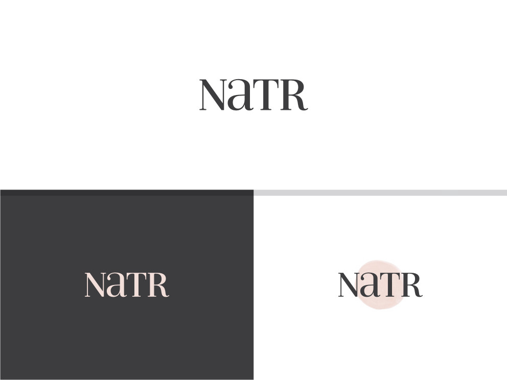 Logo Design by Atvento Graphics for NATR Health & Beauty | Design #21545204