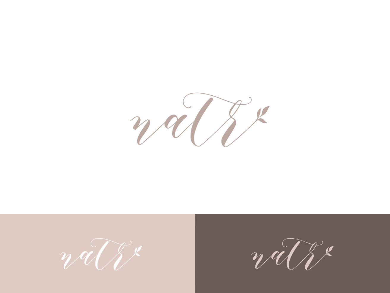 Logo Design by wonderland for NATR Health & Beauty | Design #21557931