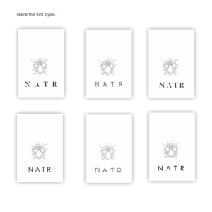 Logo-Design von art  X für NATR Health & Beauty | Design: #21586650
