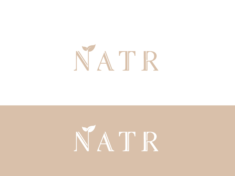 Logo Design by Rixes tay for NATR Health & Beauty | Design #21536111