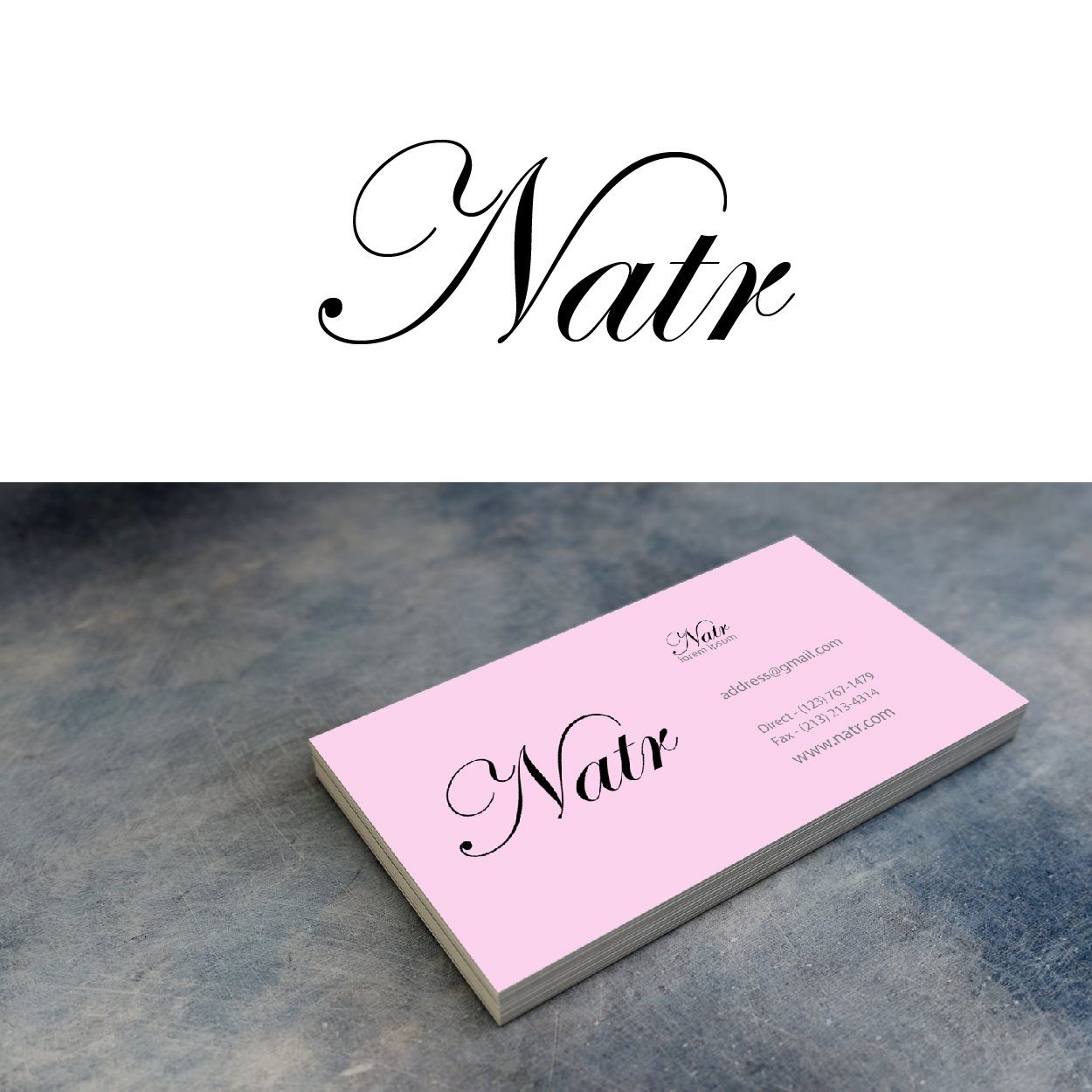 Logo Design by Matapulpen Creative for NATR Health & Beauty | Design #21535327