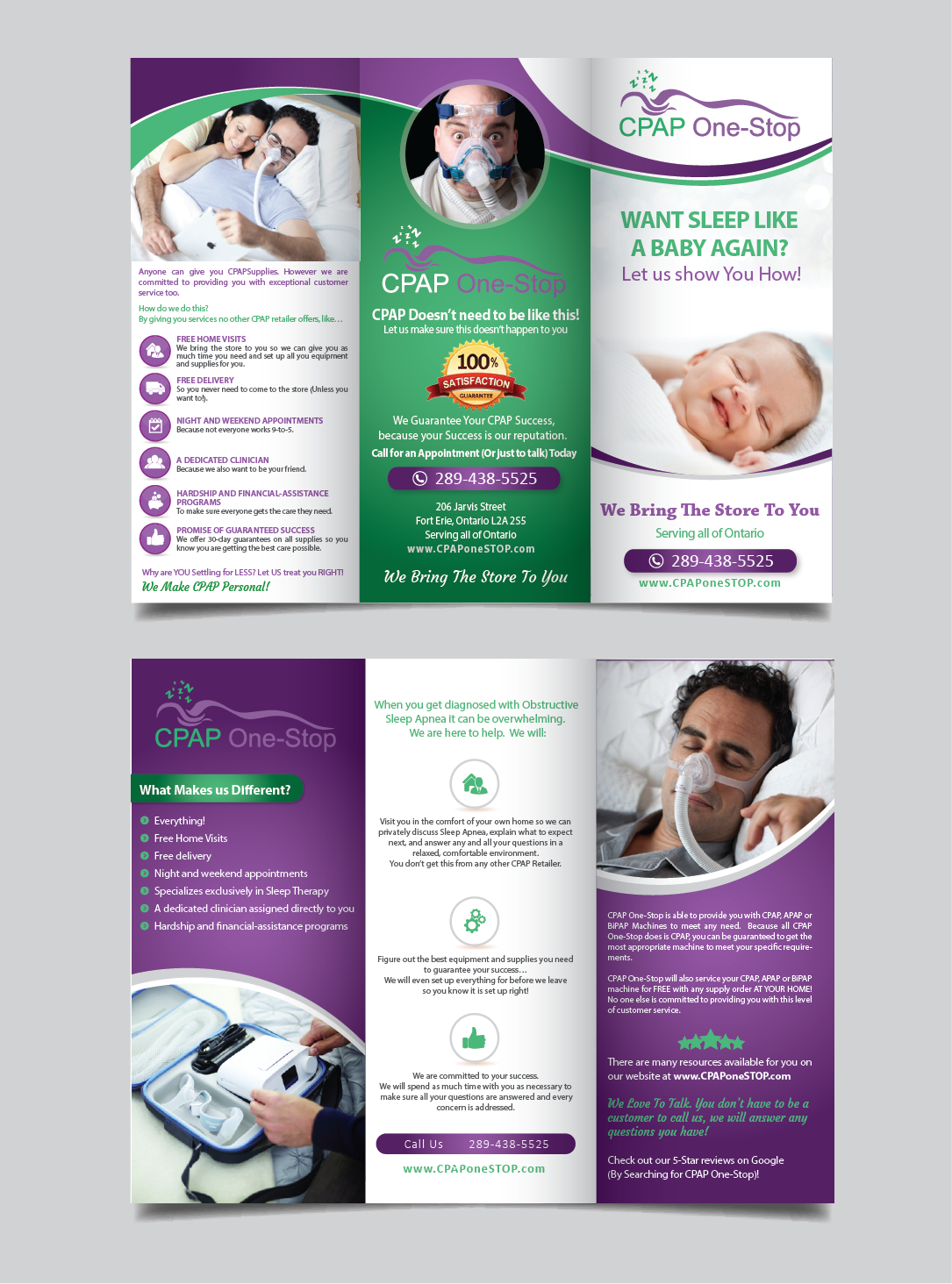 Flyer Design by alex989 for CPAP One-Stop | Design #21544699
