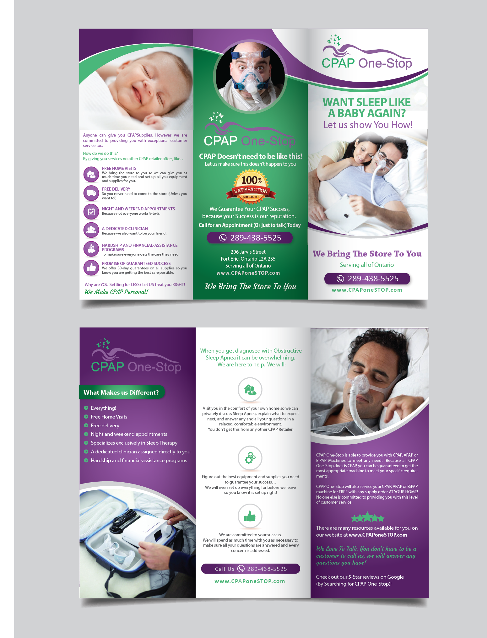 Flyer Design by alex989 for CPAP One-Stop | Design #21549524