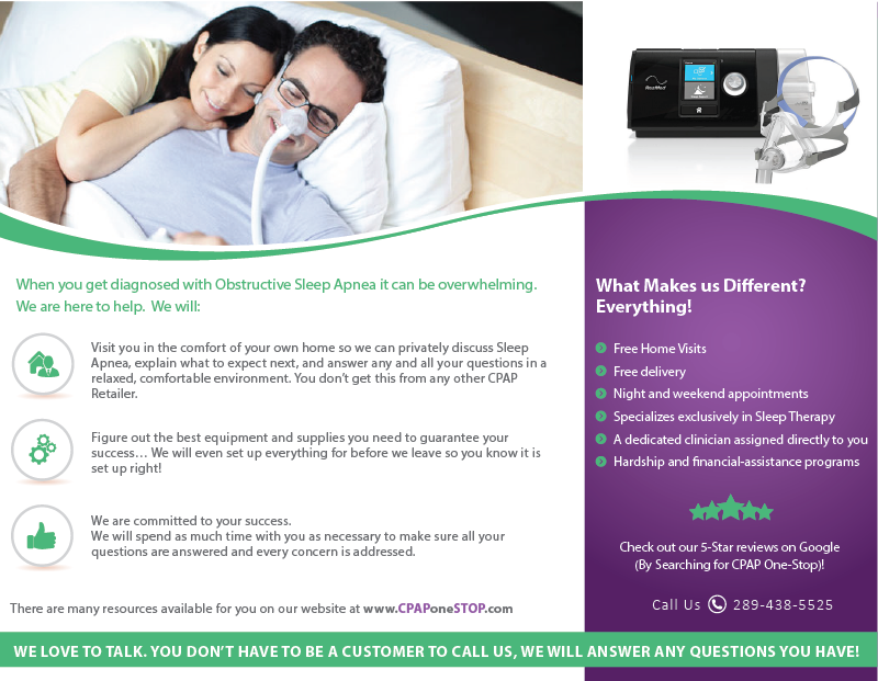 Flyer Design by alex989 for CPAP One-Stop | Design #21552483