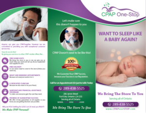 Flyer Design by alex989 for CPAP One-Stop | Design: #21552484