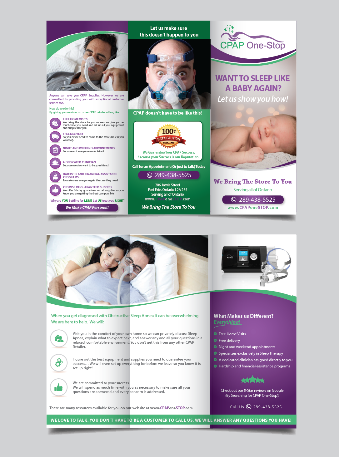 Design de Flyer par alex989 pour CPAP One-Stop | Design #21558452
