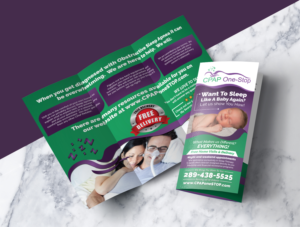 Diseño de Flyer por Deziners Zone para CPAP One-Stop | Diseño: #21553990