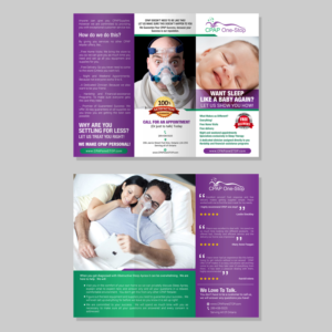 Design de Flyer par aspiremedia pour CPAP One-Stop | Design #21555377