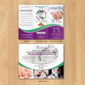 Diseño de Flyer por ecorokerz para CPAP One-Stop | Diseño: #21558867