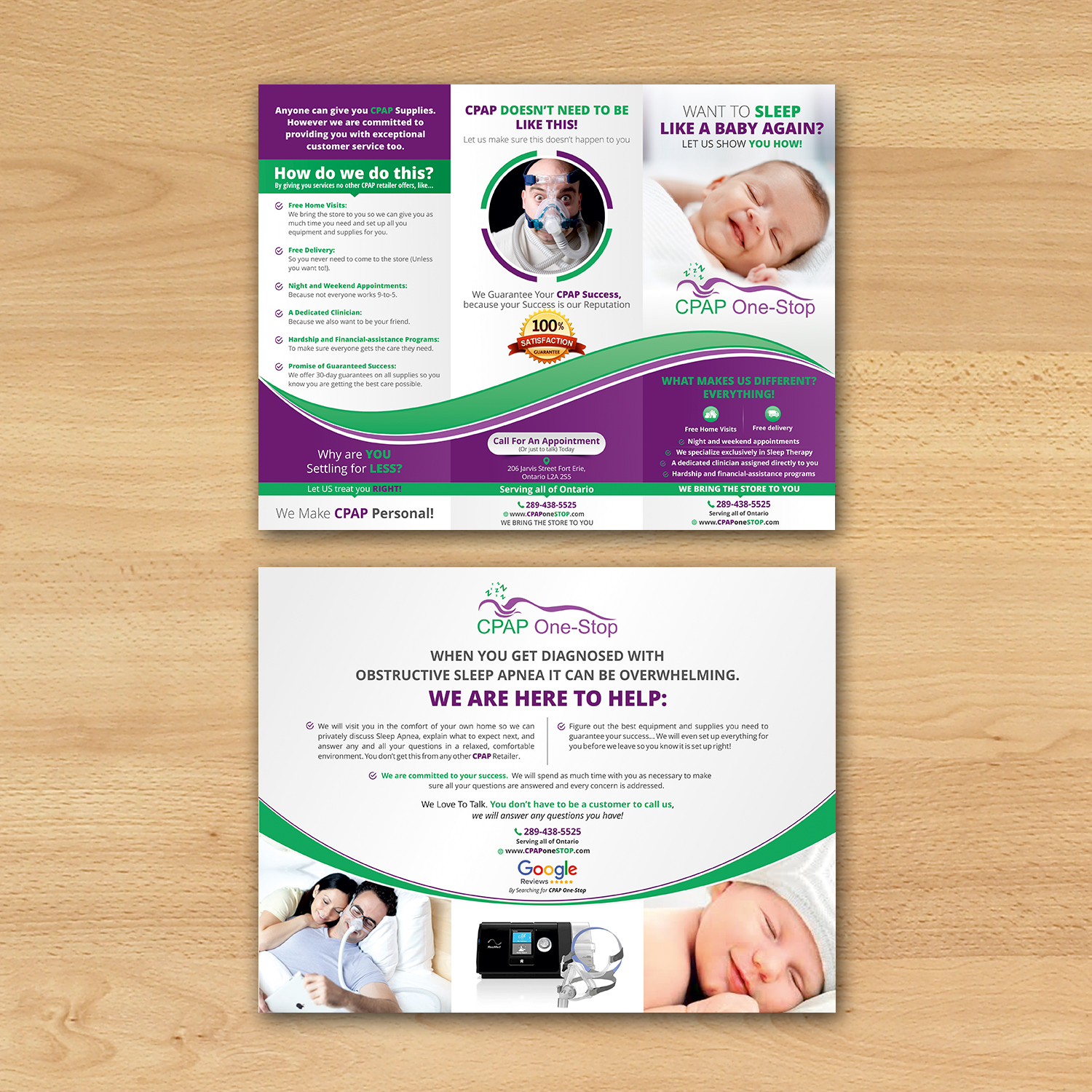 Design de Flyer par ecorokerz pour CPAP One-Stop | Design #21568864