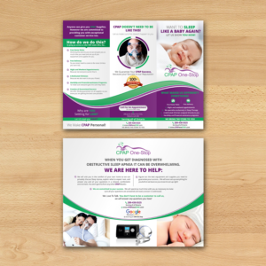 Diseño de Flyer por ecorokerz para CPAP One-Stop | Diseño: #21568864