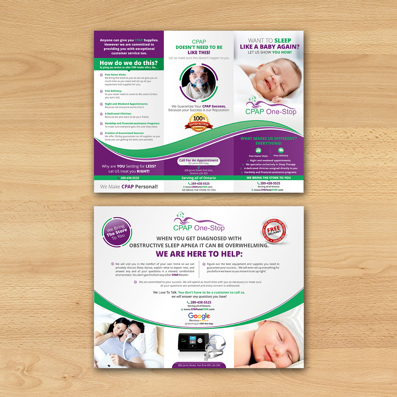 Design de Flyer par ecorokerz pour CPAP One-Stop | Design #21574222