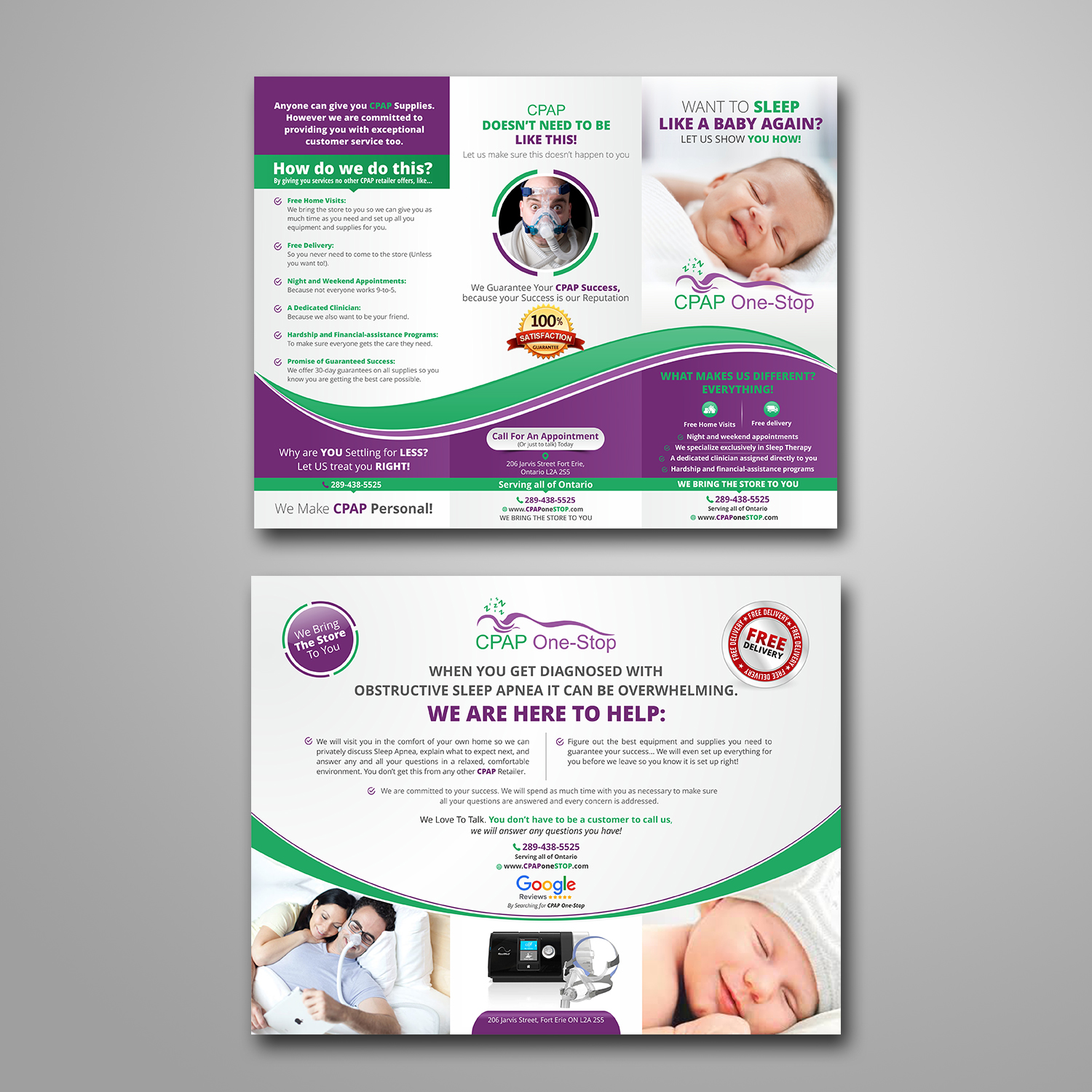 Design de Flyer par ecorokerz pour CPAP One-Stop | Design #21626260