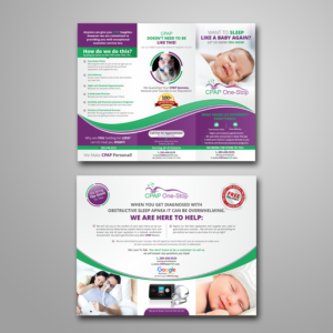 Diseño de Flyer por ecorokerz para CPAP One-Stop | Diseño: #21626260