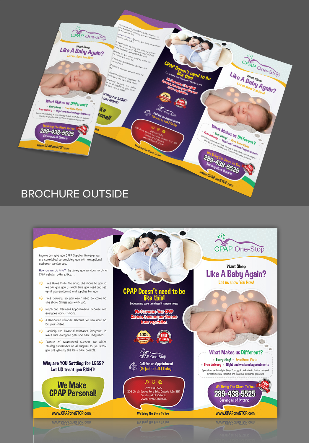 Design de Flyer par SAI DESIGNS pour CPAP One-Stop | Design #21557903