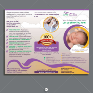 Flyer Design by DA. for CPAP One-Stop | Design: #21555330