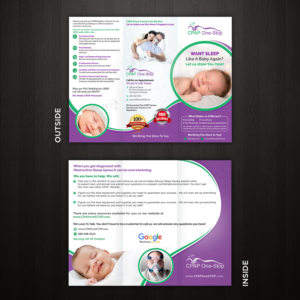 Diseño de Flyer por GraphicsGuru para CPAP One-Stop | Diseño: #21558509