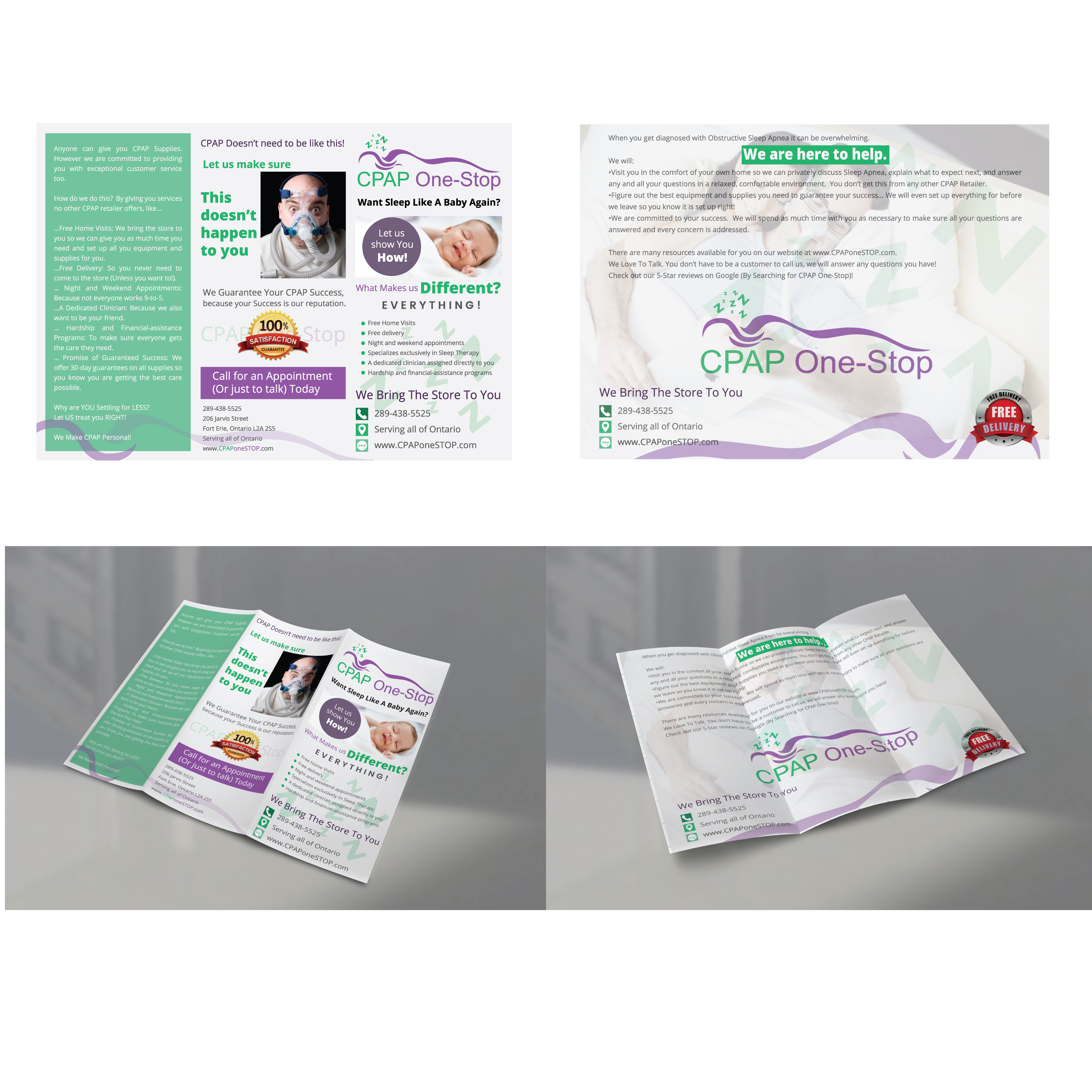 Flyer-Design von ishitasenguptaaa für CPAP One-Stop | Design #21546855
