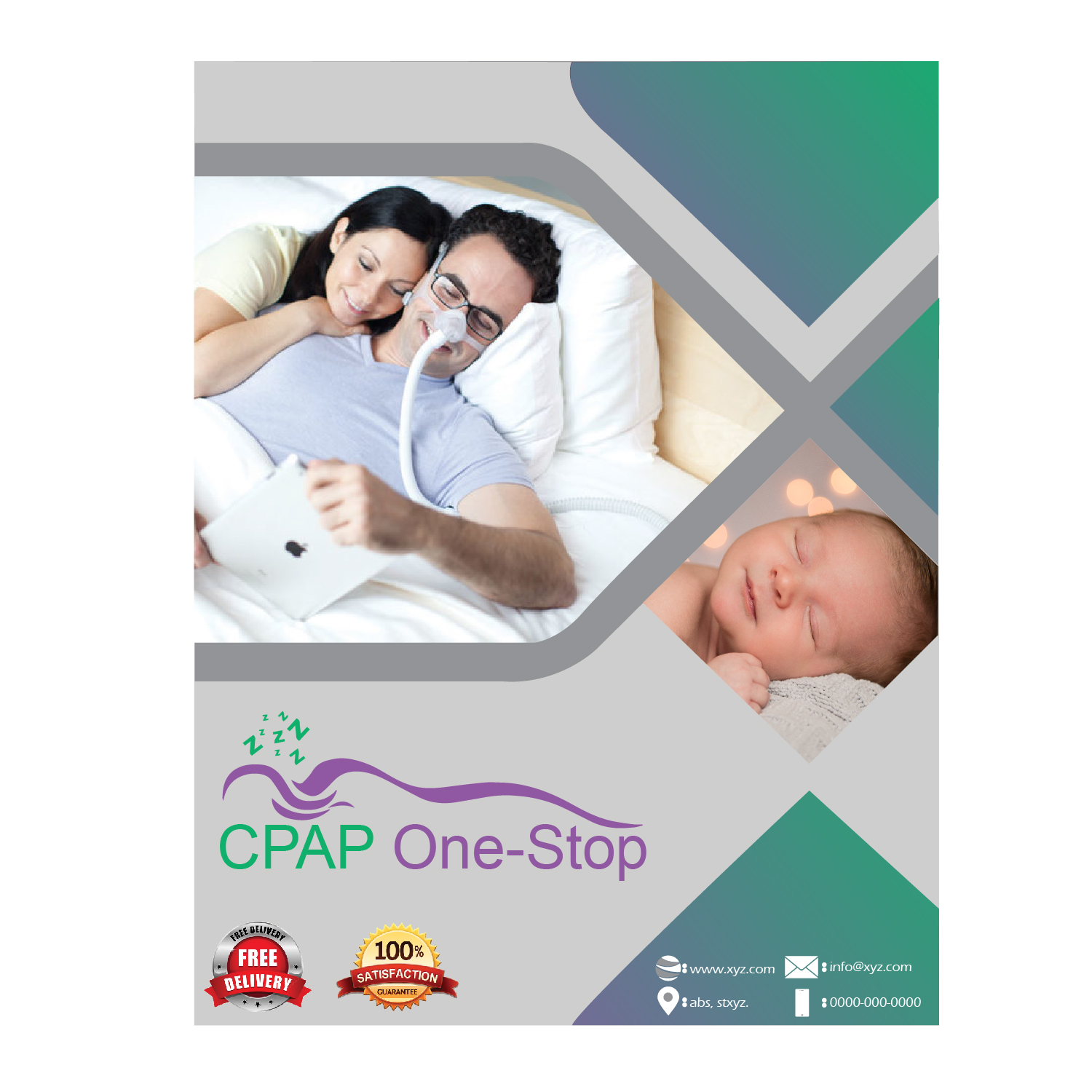 Flyer Design by Musabhardy for CPAP One-Stop | Design #21547441