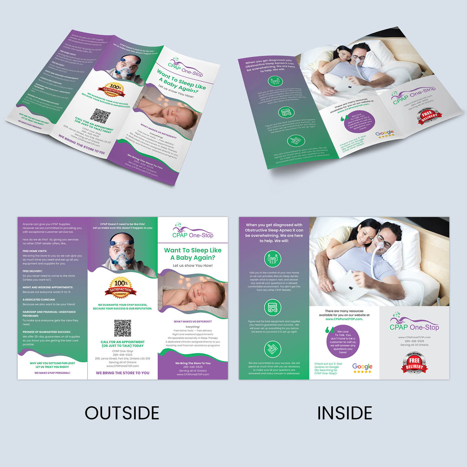 Flyer Design by enamalraj for CPAP One-Stop | Design #21556517