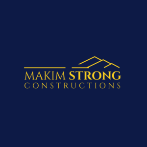 Logo Design by Sergio Coelho for Makim Strong Constructions  | Design: #21544981