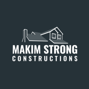 Logo Design by Sergio Coelho for Makim Strong Constructions  | Design: #21546950