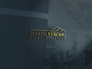 Logo Design by Sergio Coelho for Makim Strong Constructions  | Design: #21551288