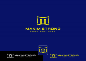 Logo Design by ~idiaz~ for Makim Strong Constructions  | Design: #21545206