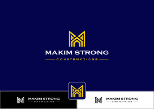 Logo Design by ~idiaz~ for Makim Strong Constructions  | Design: #21549422