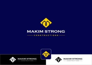 Logo Design by ~idiaz~ for Makim Strong Constructions  | Design: #21549831