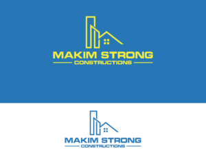 Logo Design by baki99 for Makim Strong Constructions  | Design: #21546916