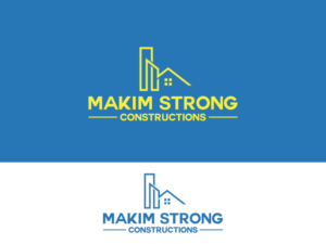 Logo Design by baki99 for Makim Strong Constructions  | Design: #21546917