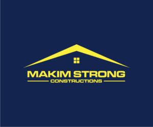 Logo Design by StY_12 for Makim Strong Constructions  | Design: #21614300