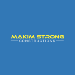 Logo Design by aspiremedia for Makim Strong Constructions  | Design: #21548666