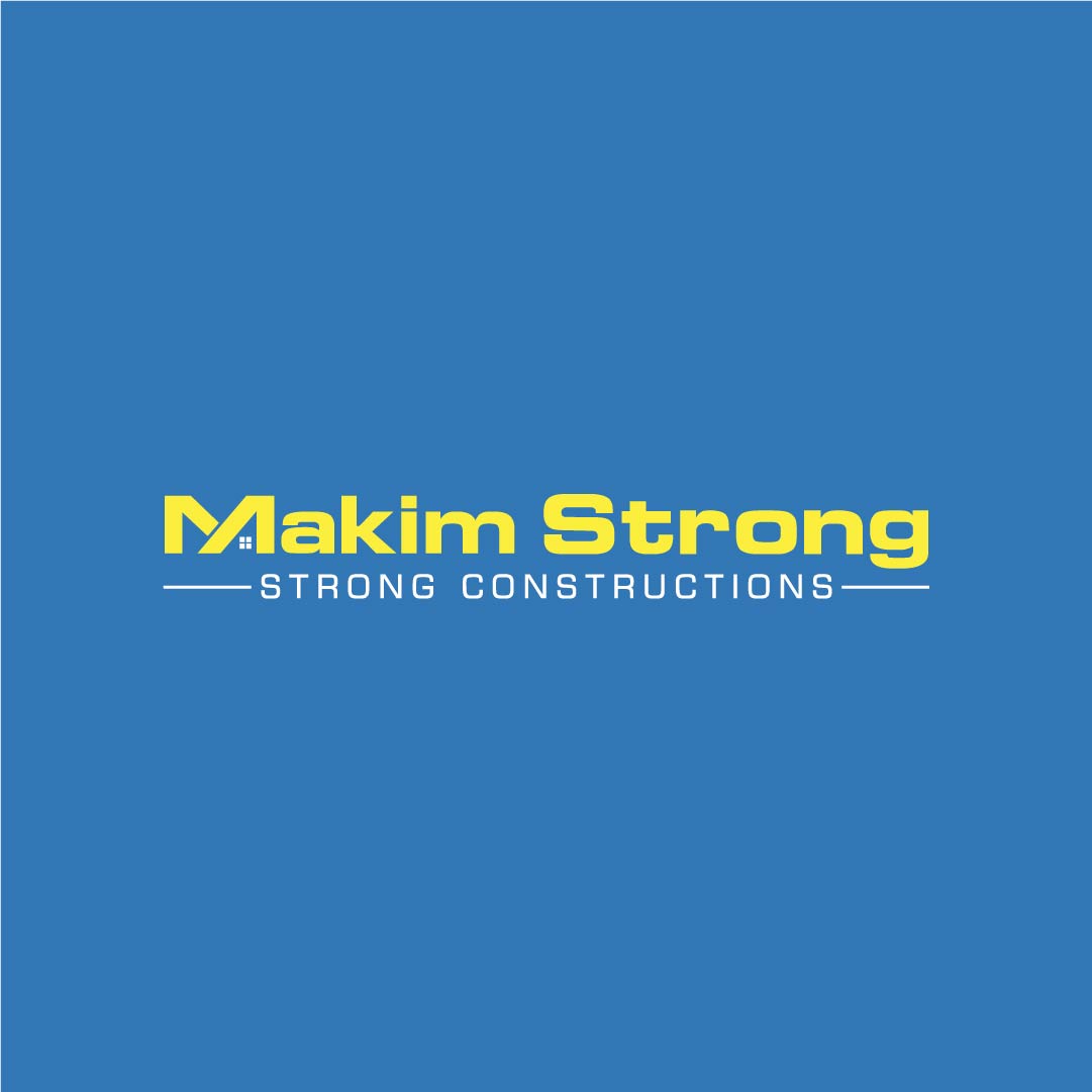 Logo Design by aspiremedia for Makim Strong Constructions  | Design #21548669
