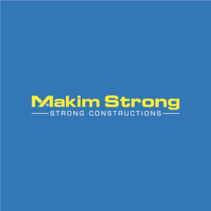 Logo Design by aspiremedia for Makim Strong Constructions  | Design: #21548669