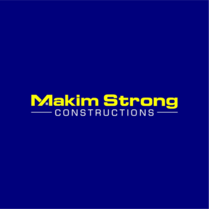 Logo Design by aspiremedia for Makim Strong Constructions  | Design: #21548671