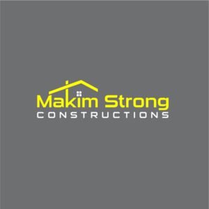 Logo Design by aspiremedia for Makim Strong Constructions  | Design: #21548680