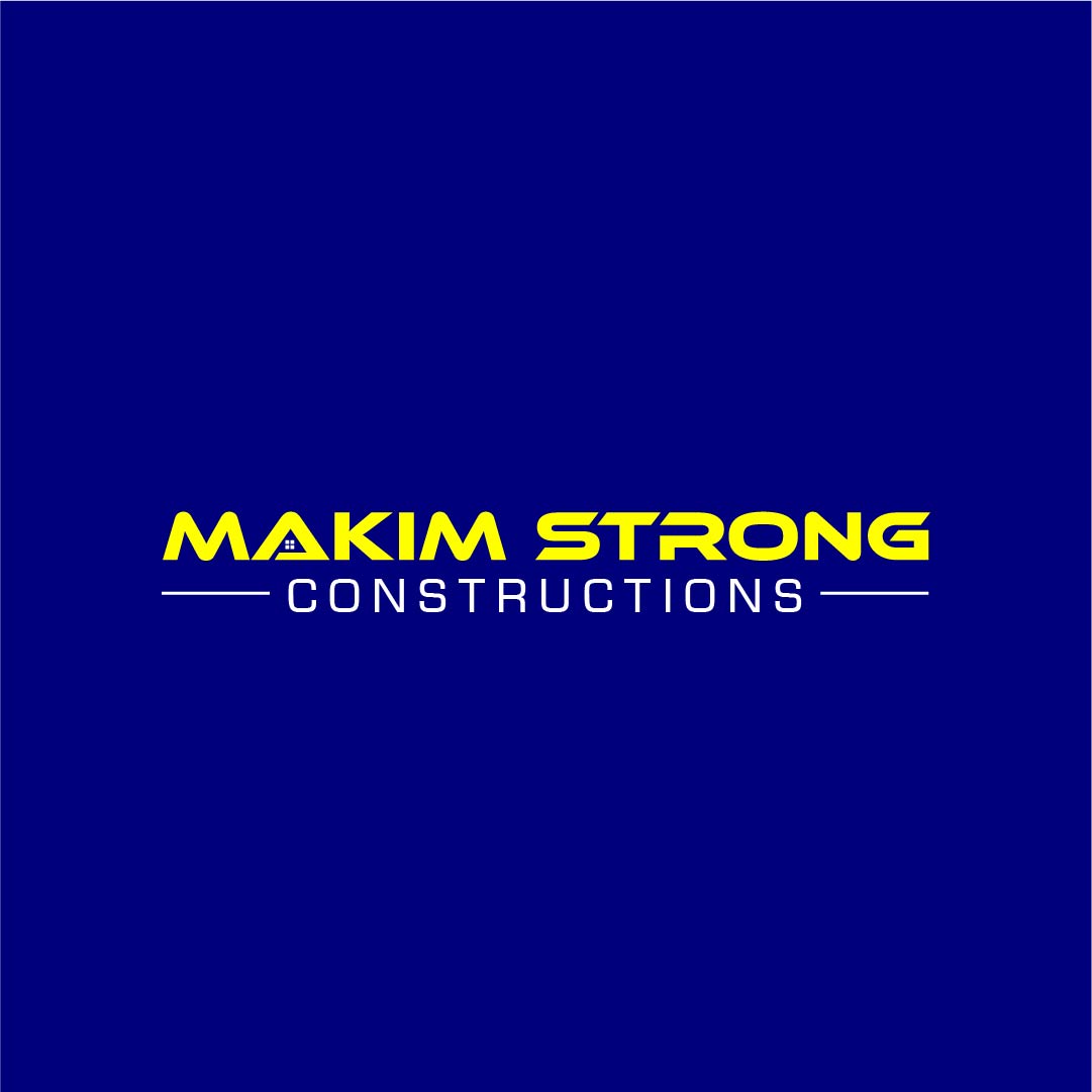 Logo Design by aspiremedia for Makim Strong Constructions  | Design #21548681