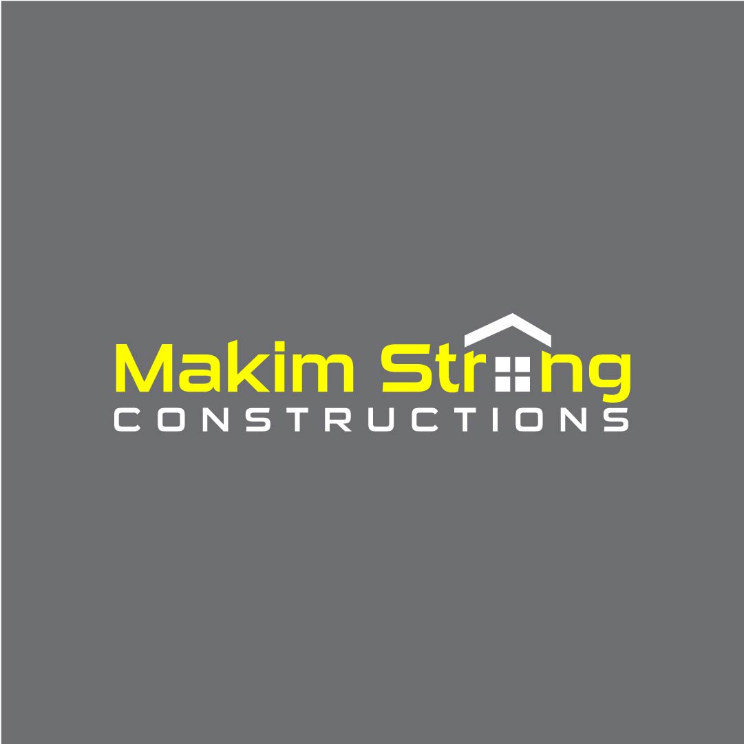 Logo Design by aspiremedia for Makim Strong Constructions  | Design #21548723